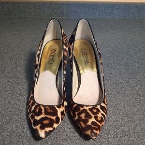Michael Kors Animal Print Heels